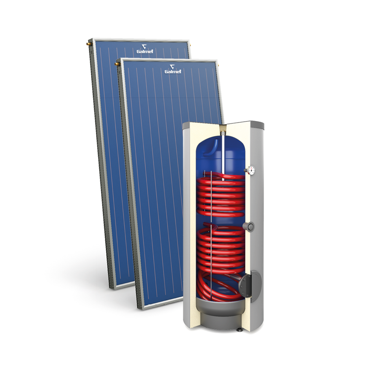 Solar Heating Systems background